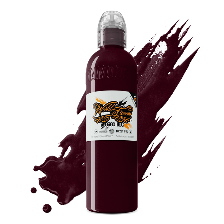 World Famous - Burgundy Wine - Ultimate Tattoo Supply