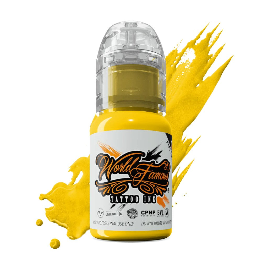 World Famous - Canary Yellow - Ultimate Tattoo Supply
