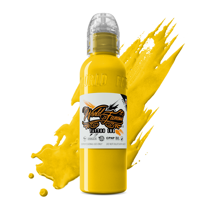 World Famous - Canary Yellow - Ultimate Tattoo Supply