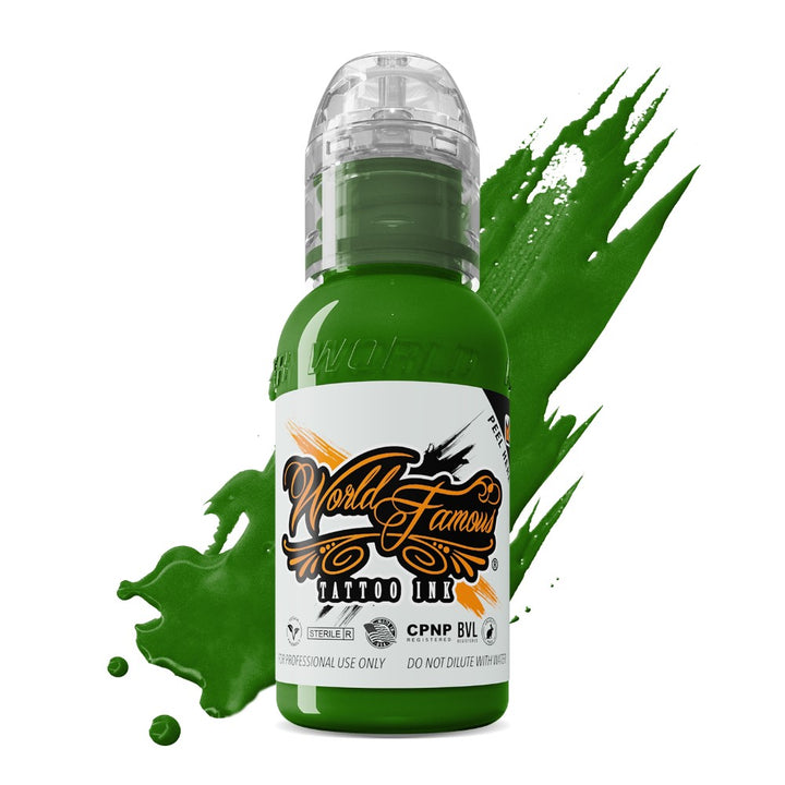 World Famous - Everglades Green - Ultimate Tattoo Supply