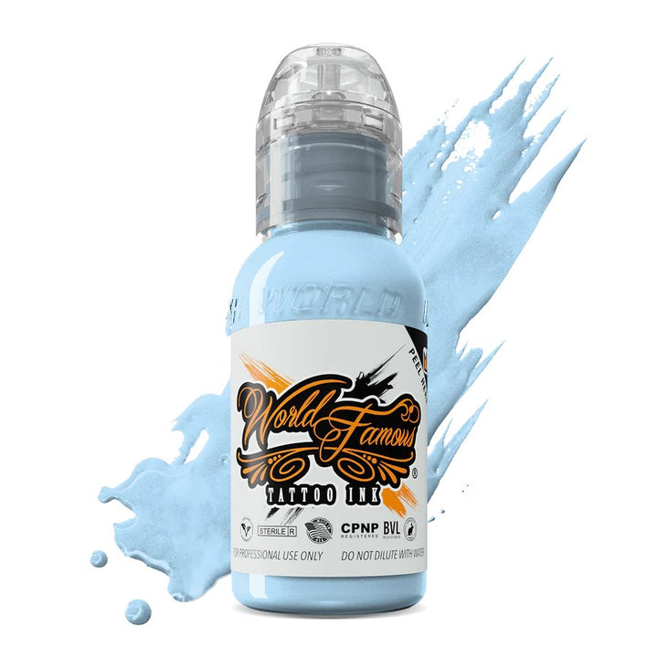 World Famous Blue Ink Set of 7 Bottles - Ultimate Tattoo Supply