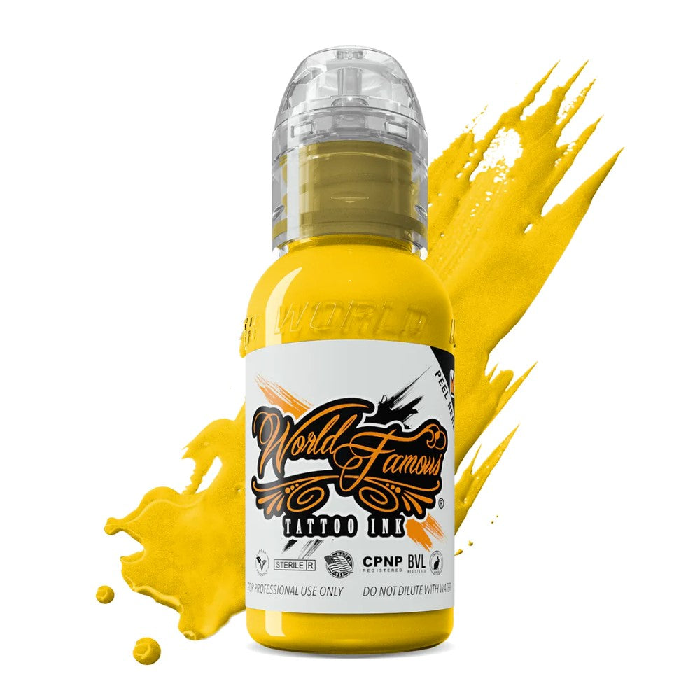 World Famous - Great Wall Yellow - Ultimate Tattoo Supply