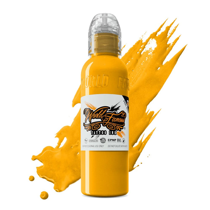 World Famous - Michelangelo Yellow - Ultimate Tattoo Supply