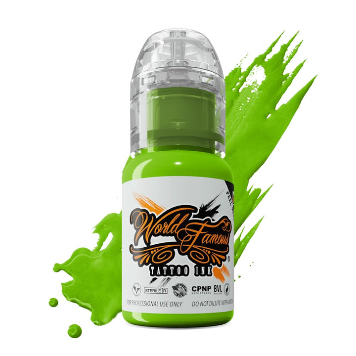 World Famous - Northern Lights Green - Ultimate Tattoo Supply