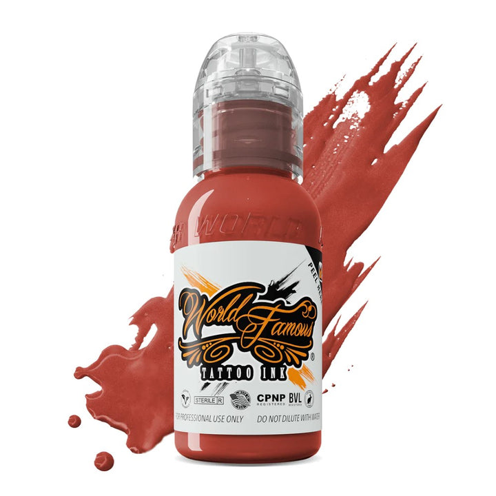Oleg Shepelenko Realism Color Ink - Brick Red - Ultimate Tattoo Supply