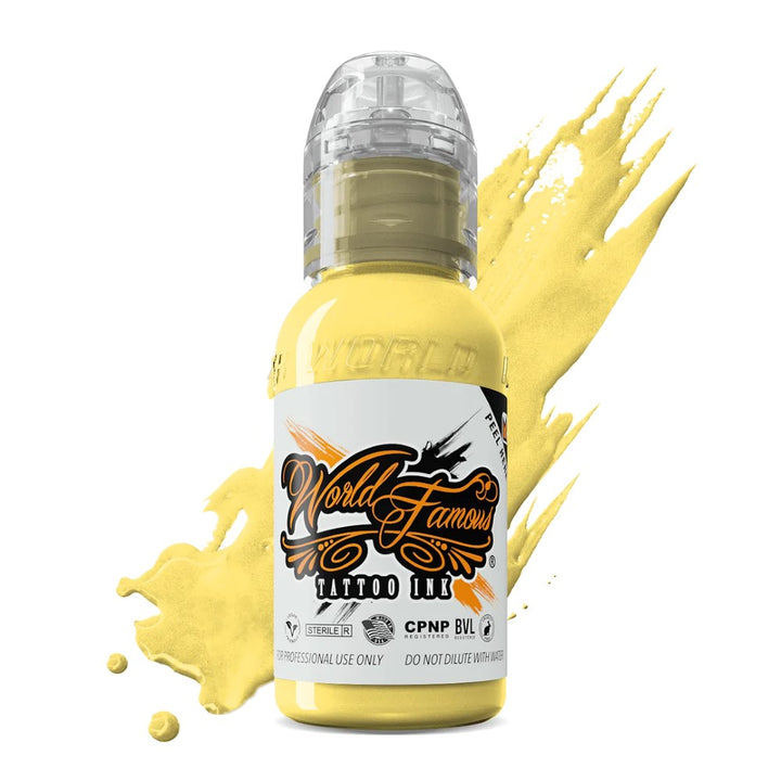 Oleg Shepelenko Realism Color Ink - Soft Yellow - Ultimate Tattoo Supply