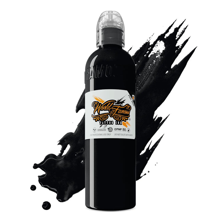 World Famous - Pitch Black - Ultimate Tattoo Supply