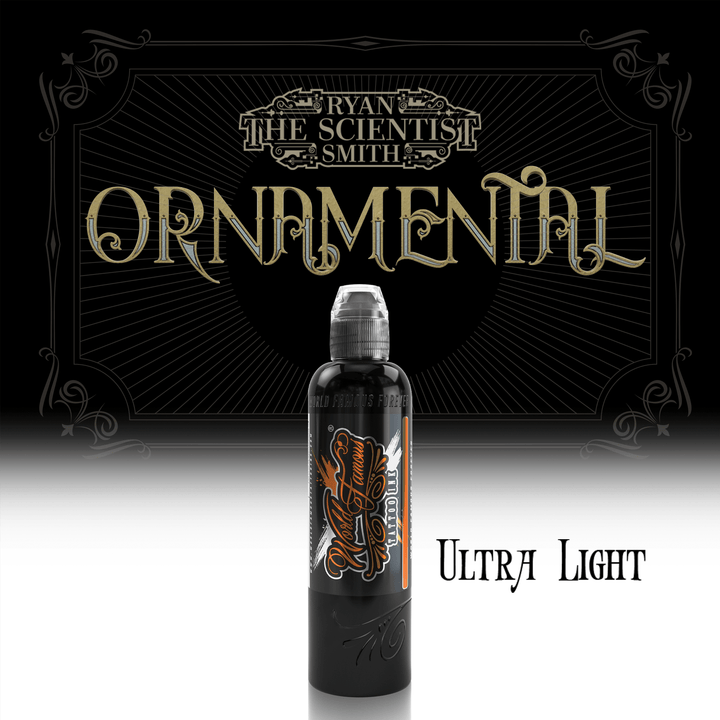 Ryan Smith - Ornamental Ink - Ultra Light - Ultimate Tattoo Supply