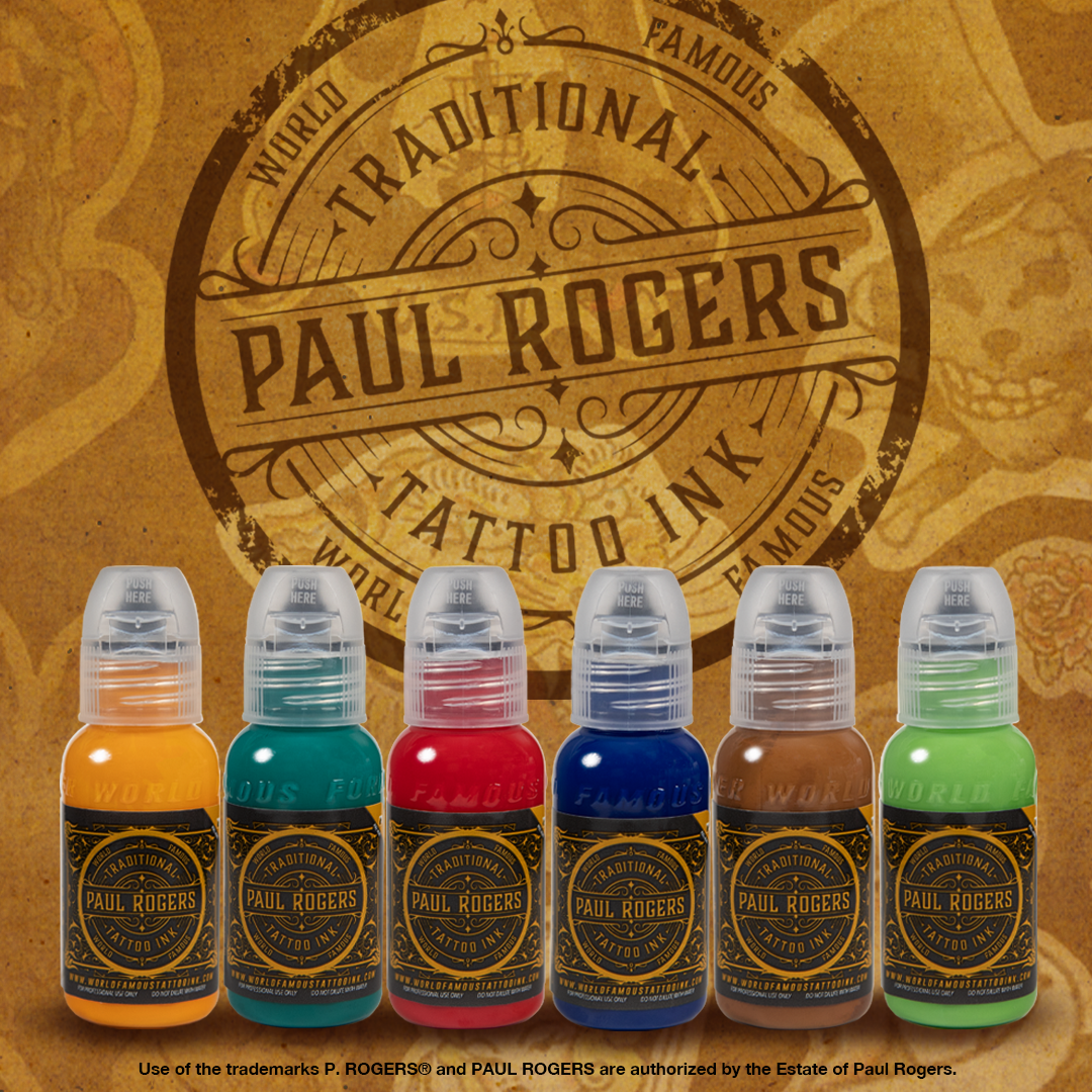 World Famous - Paul Rogers Ink Set - 1oz