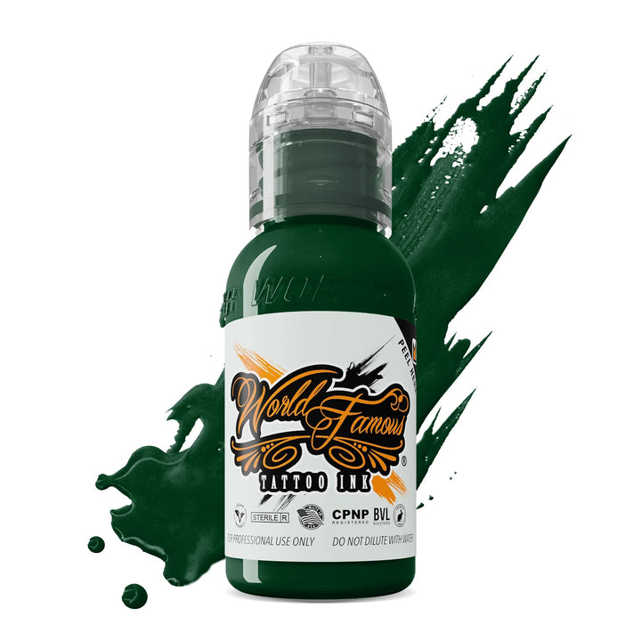 World Famous - Vegas Green - Ultimate Tattoo Supply