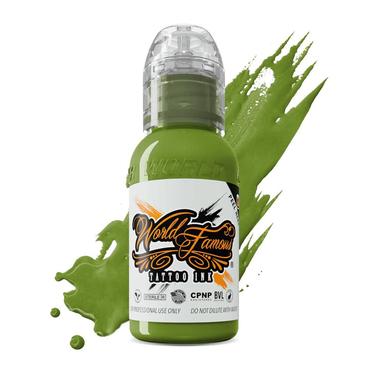 Vincent Zaterra Rotten Greens Ink - Musk Lime - Ultimate Tattoo Supply