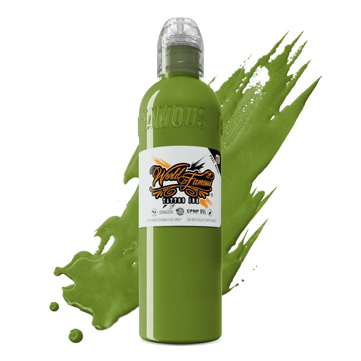 Vincent Zaterra Rotten Greens Ink - Musk Lime - Ultimate Tattoo Supply