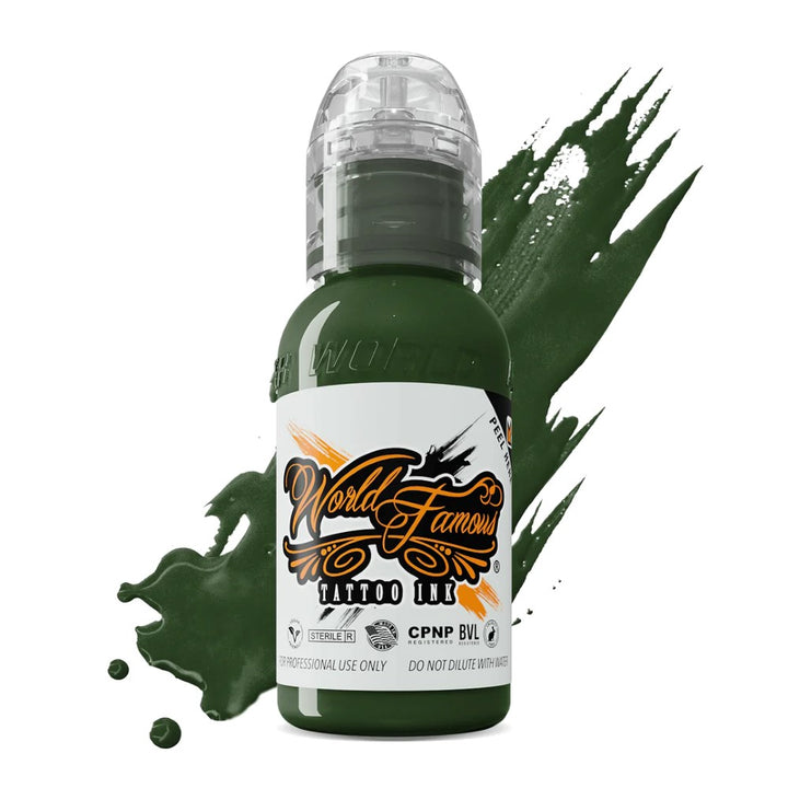 Vincent Zaterra Rotten Greens Ink Set - Ultimate Tattoo Supply