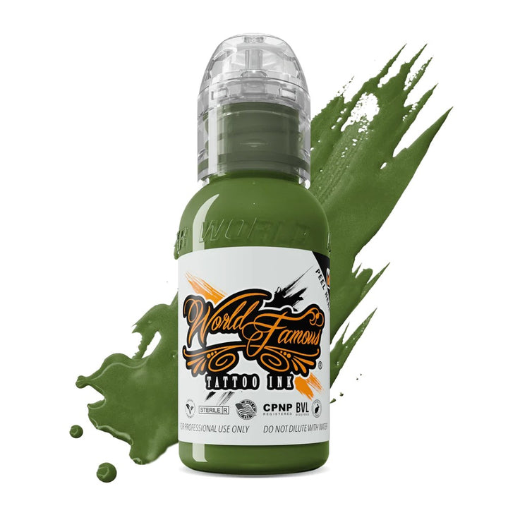 Vincent Zaterra Rotten Greens Ink - Sour Swamp - Ultimate Tattoo Supply
