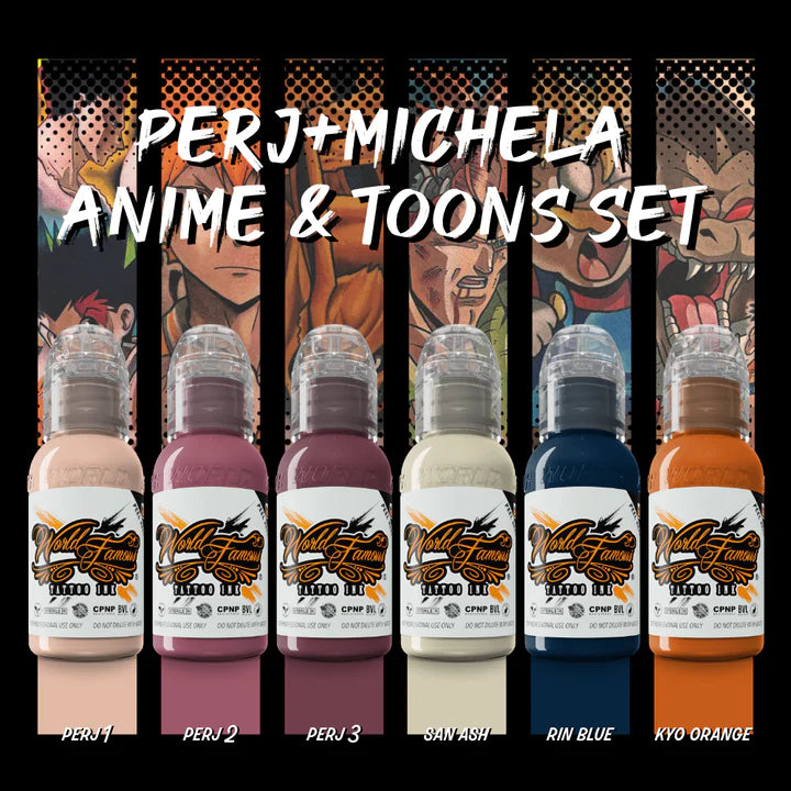 World Famous 16 Color Ink Set #2 – Ultimate Tattoo Supply