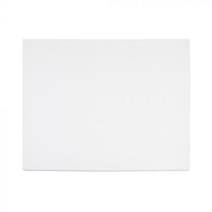 White tattooable flesh in the shape of a rectangle on a white background.