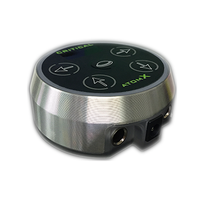 Critical Atom X Power Supply - Silver – Ultimate Tattoo Supply Critical Atom X Power Supply - Silver – Ultimate Tattoo Supply