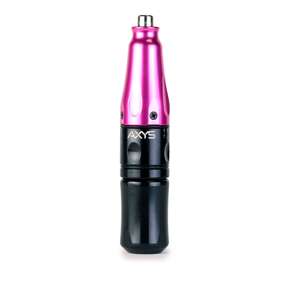 Axys Valkyr Rotary Pen Tattoo Machine — Pink - Ultimate Tattoo Supply