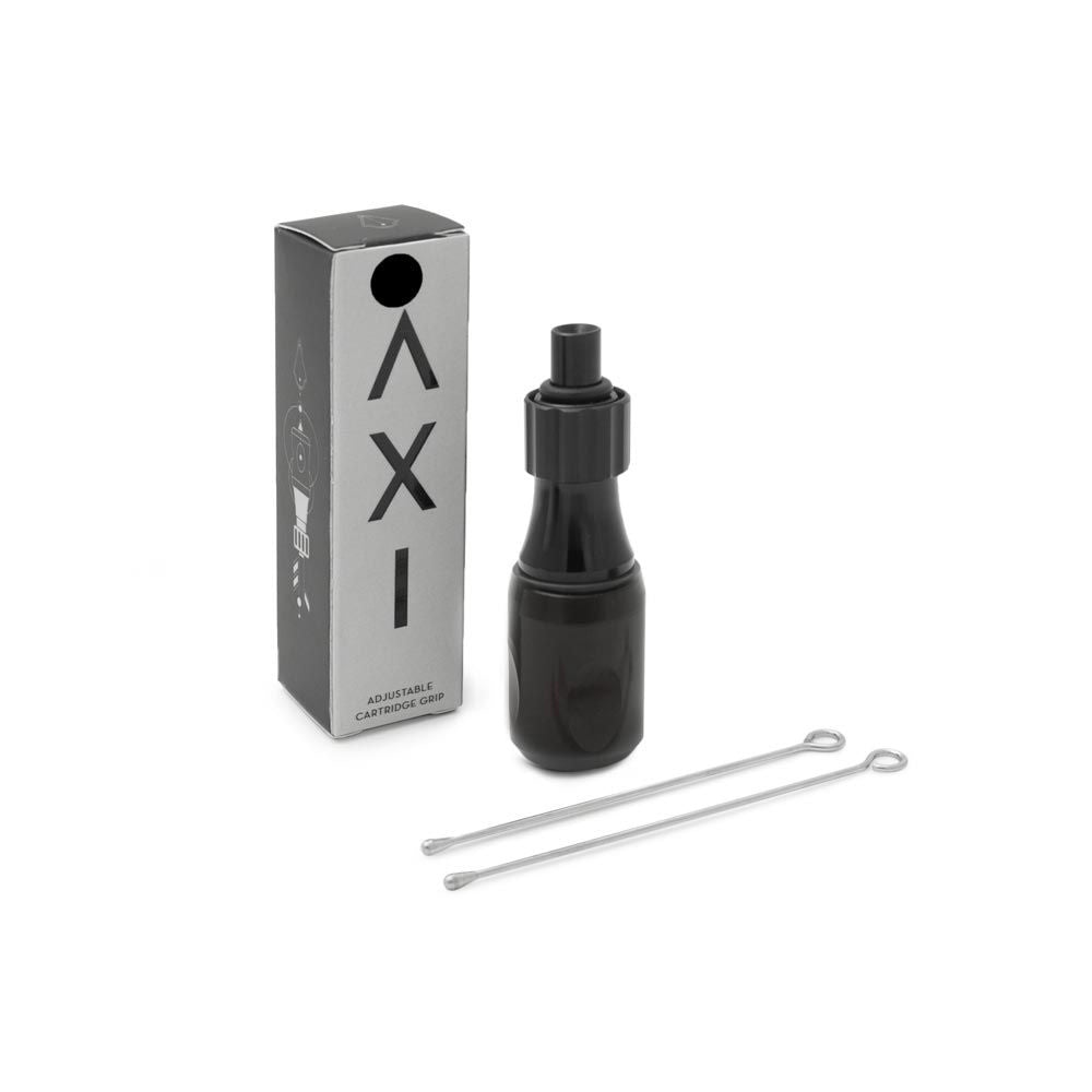 Peak Axi Aluminum Cartridge Grip - Black - 25mm
