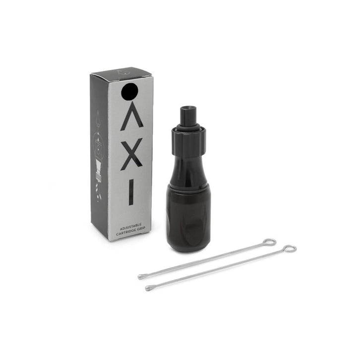 Peak Axi Aluminum Cartridge Grip - Black - 25mm - Ultimate Tattoo Supply