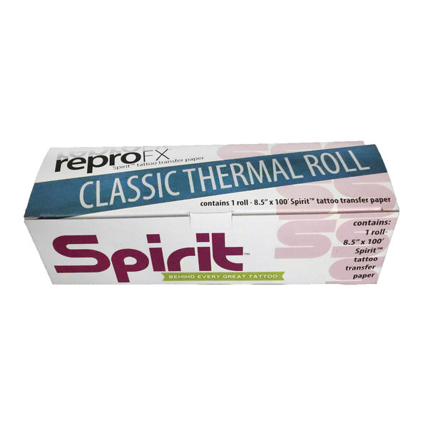 Spirit Classic Thermal Paper - 100' Roll - Ultimate Tattoo Supply