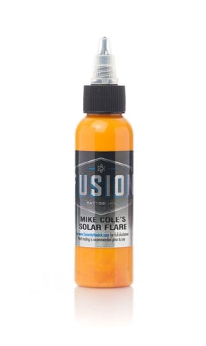 Mike Cole 10-Color Palette Signature Set — Fusion Tattoo Ink — 1oz - Ultimate Tattoo Supply