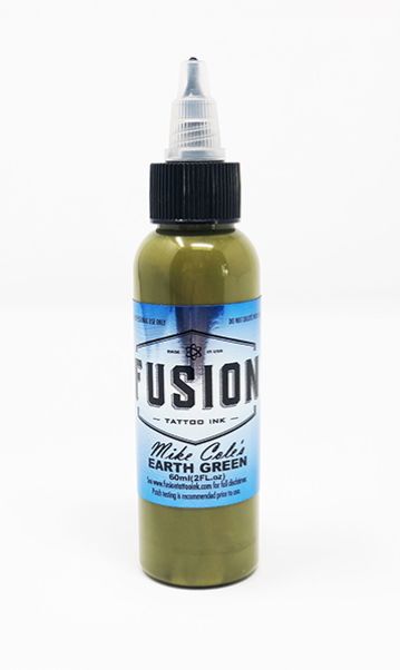 Mike Cole 10-Color Palette Signature Set — Fusion Tattoo Ink — 1oz - Ultimate Tattoo Supply