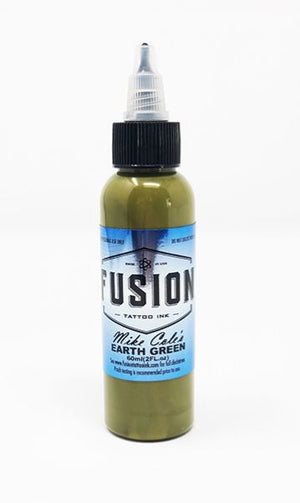 Mike Cole 10-Color Palette Signature Set — Fusion Tattoo Ink — 1oz - Ultimate Tattoo Supply