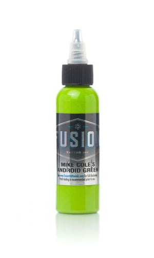 Mike Cole 10-Color Palette Signature Set — Fusion Tattoo Ink — 1oz - Ultimate Tattoo Supply