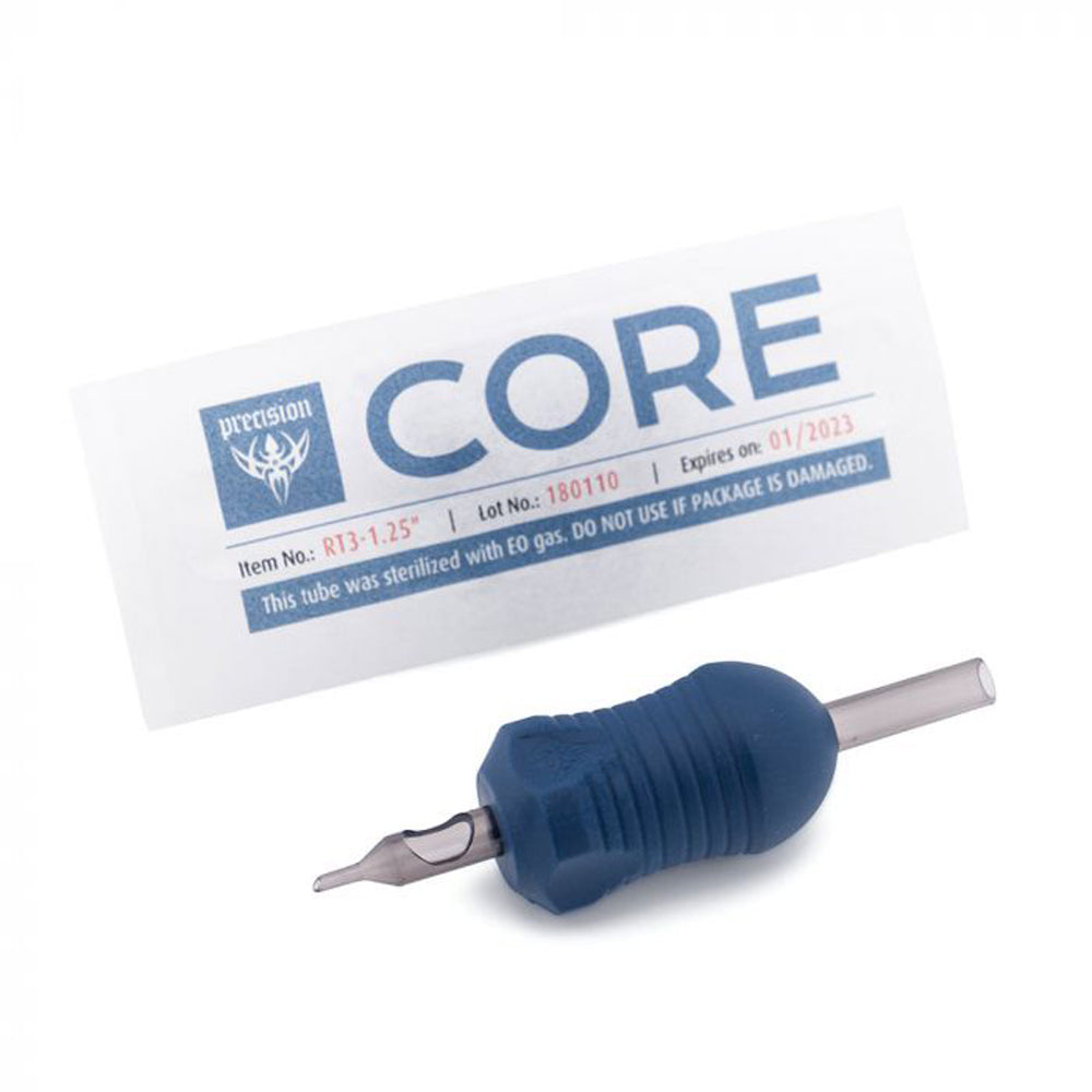 CORE Disposable Tubes - 1.25" Grip - Round Liners - Ultimate Tattoo Supply