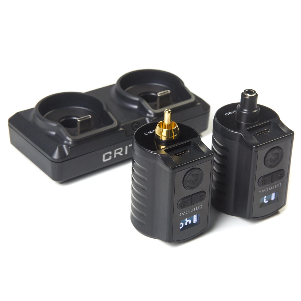 Critical Connect Shorty RCA Universal Battery  + Charging Dock Kit