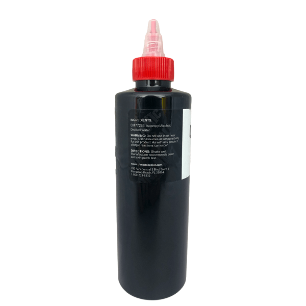 Dynamic Union Black Tattoo Ink â€” 8oz Bottle - Ultimate Tattoo Supply