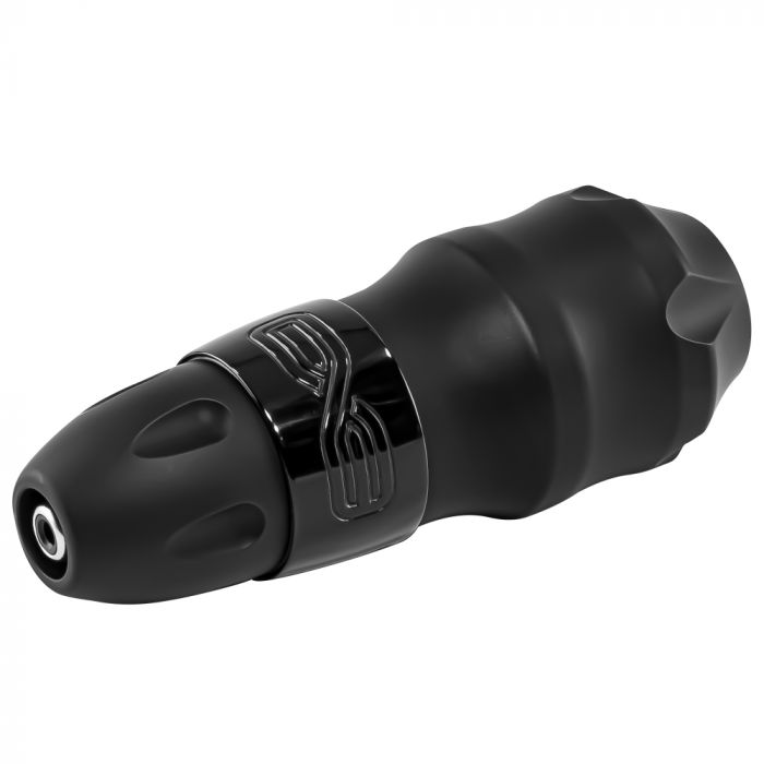 FK Irons EXO Tattoo Machine with 2 PowerBolts — 4.0mm Black Ops - Ultimate Tattoo Supply