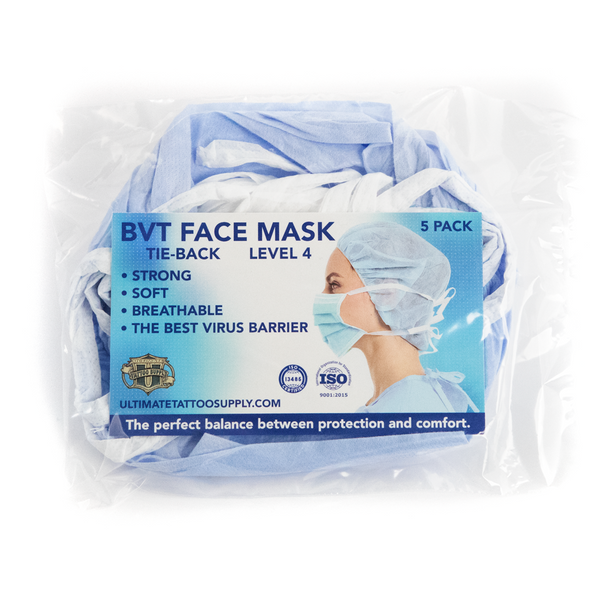 Phoenix Blue Disposable Face Masks - Level 4 - Pack of 100