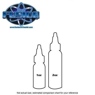 Brown — Fusion Tattoo Ink — Pick Size - Ultimate Tattoo Supply