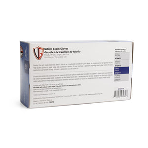 Vanguard Blue Disposable Nitrile Gloves — Box of 100 - Ultimate Tattoo Supply