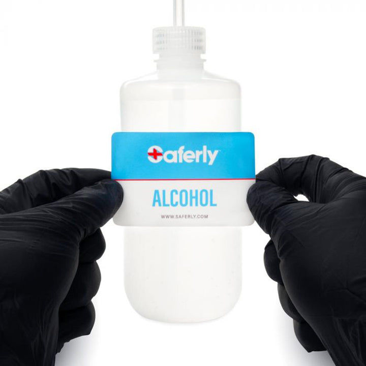 Saferly Bottle Labels - Pack of 5 - Ultimate Tattoo Supply