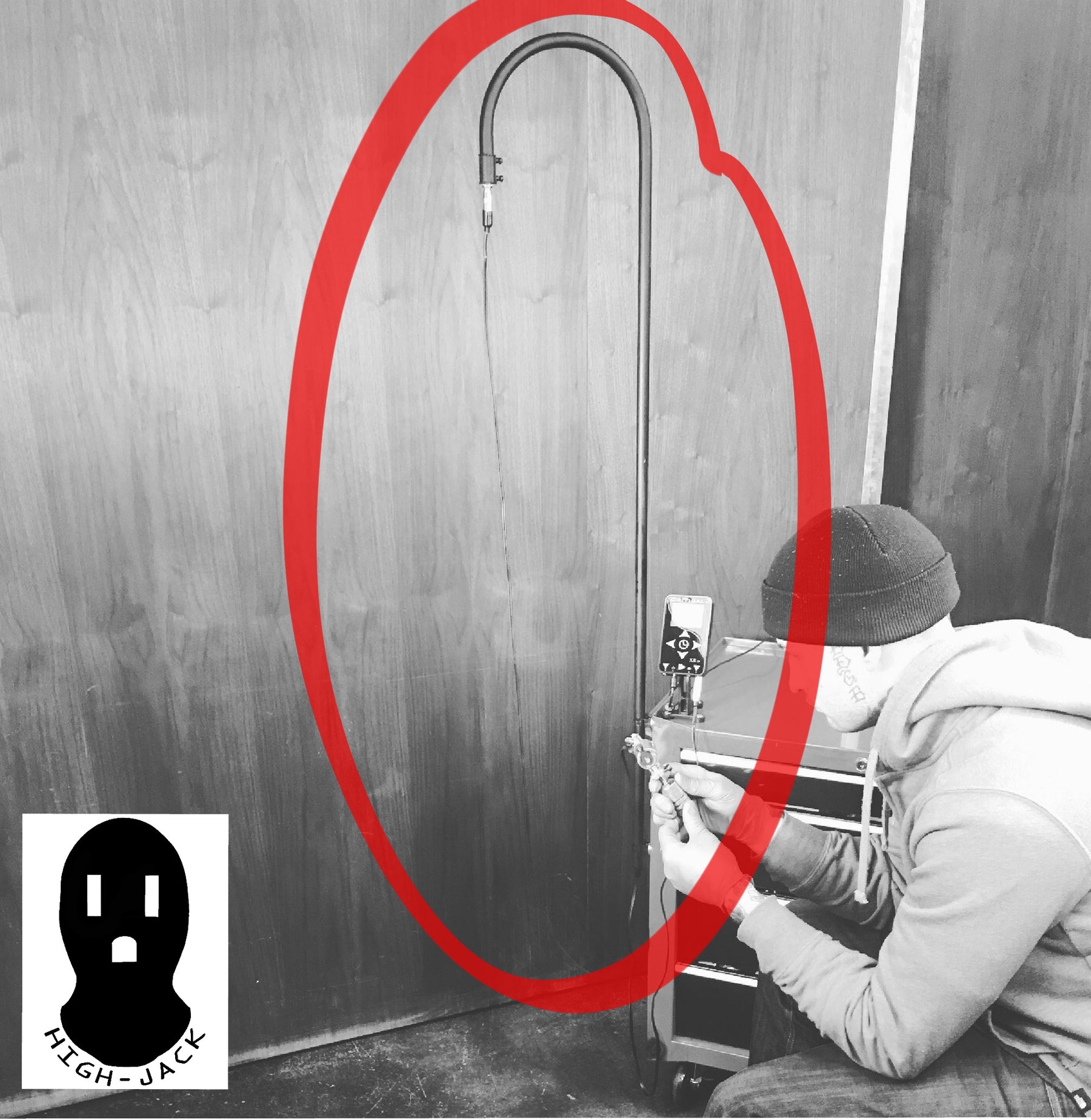 The High-Jack by Joshua Bowers - Magnetic Power Bracket - Ultimate Tattoo Supply