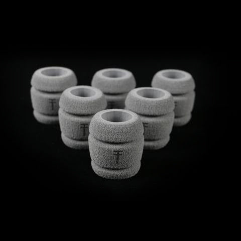 True Grip III - Memory Foam Disposable Grip Cover - Grey - Ultimate Tattoo Supply