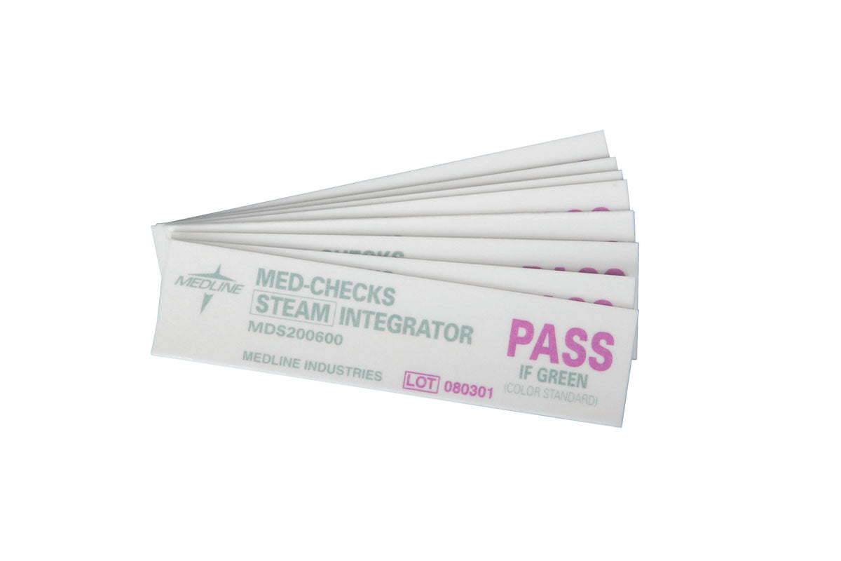 Medline Class 5 Steam Integrator Strips — Bag of 250 - Ultimate Tattoo Supply