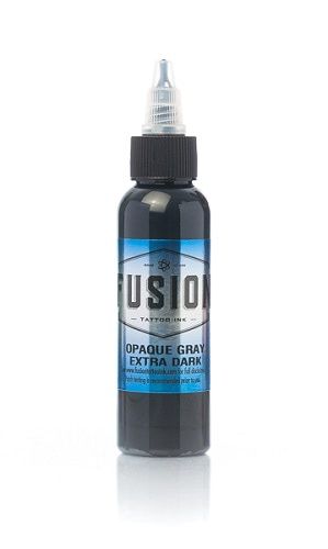 Opaque Gray 5-Pack Set — Fusion Tattoo Ink — Pick Size - Ultimate Tattoo Supply