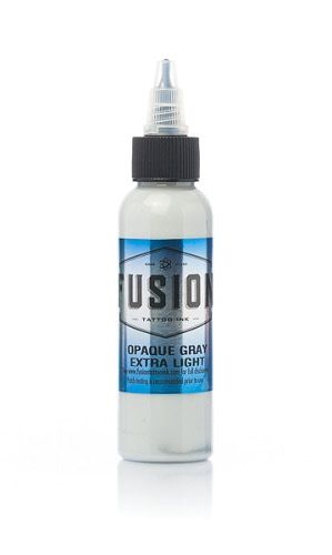 Opaque Gray 5-Pack Set — Fusion Tattoo Ink — Pick Size - Ultimate Tattoo Supply