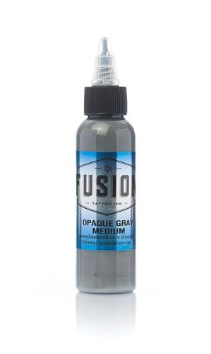 Opaque Gray 5-Pack Set — Fusion Tattoo Ink — Pick Size - Ultimate Tattoo Supply