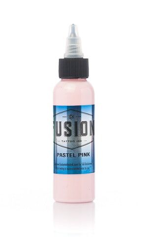 Pastel 5-Color Set — Fusion Tattoo Ink — 1oz - Ultimate Tattoo Supply