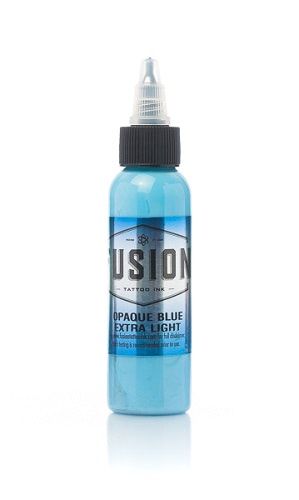 Opaque Blue 5-Color Set — Fusion Tattoo Ink — 1oz - Ultimate Tattoo Supply