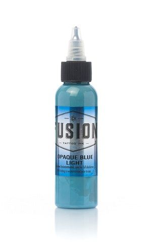 Opaque Blue 5-Color Set — Fusion Tattoo Ink — 1oz - Ultimate Tattoo Supply