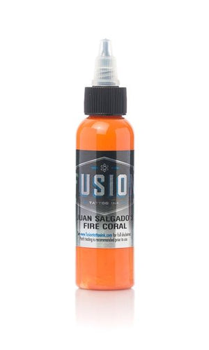 Juan Salgado 10-Color Palette Signature Set — Fusion Tattoo Ink — 1oz - Ultimate Tattoo Supply