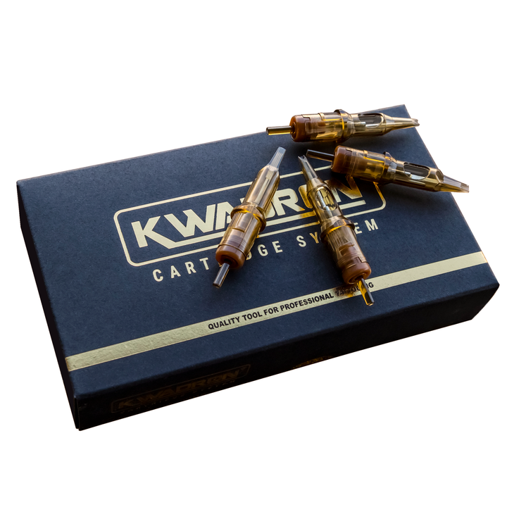 Kwadron Cartridge - Round Liners #12 Long Taper - Ultimate Tattoo Supply