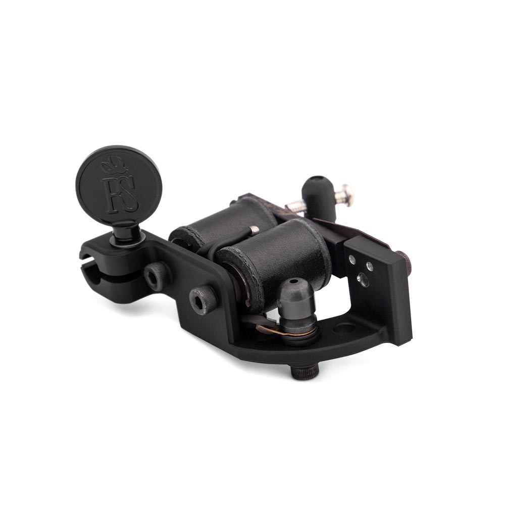 Right Stuff Lucky TrueLiner ALU Coil Tattoo Machine — Black - Ultimate Tattoo Supply