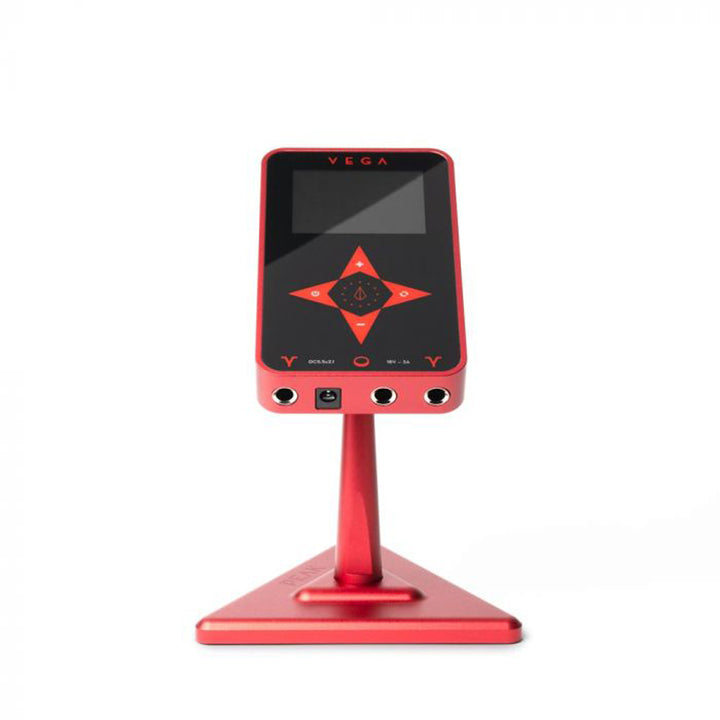 Peak Vega Tattoo Power Supply — Red - Ultimate Tattoo SupplyPeak Vega Tattoo Power Supply — Red